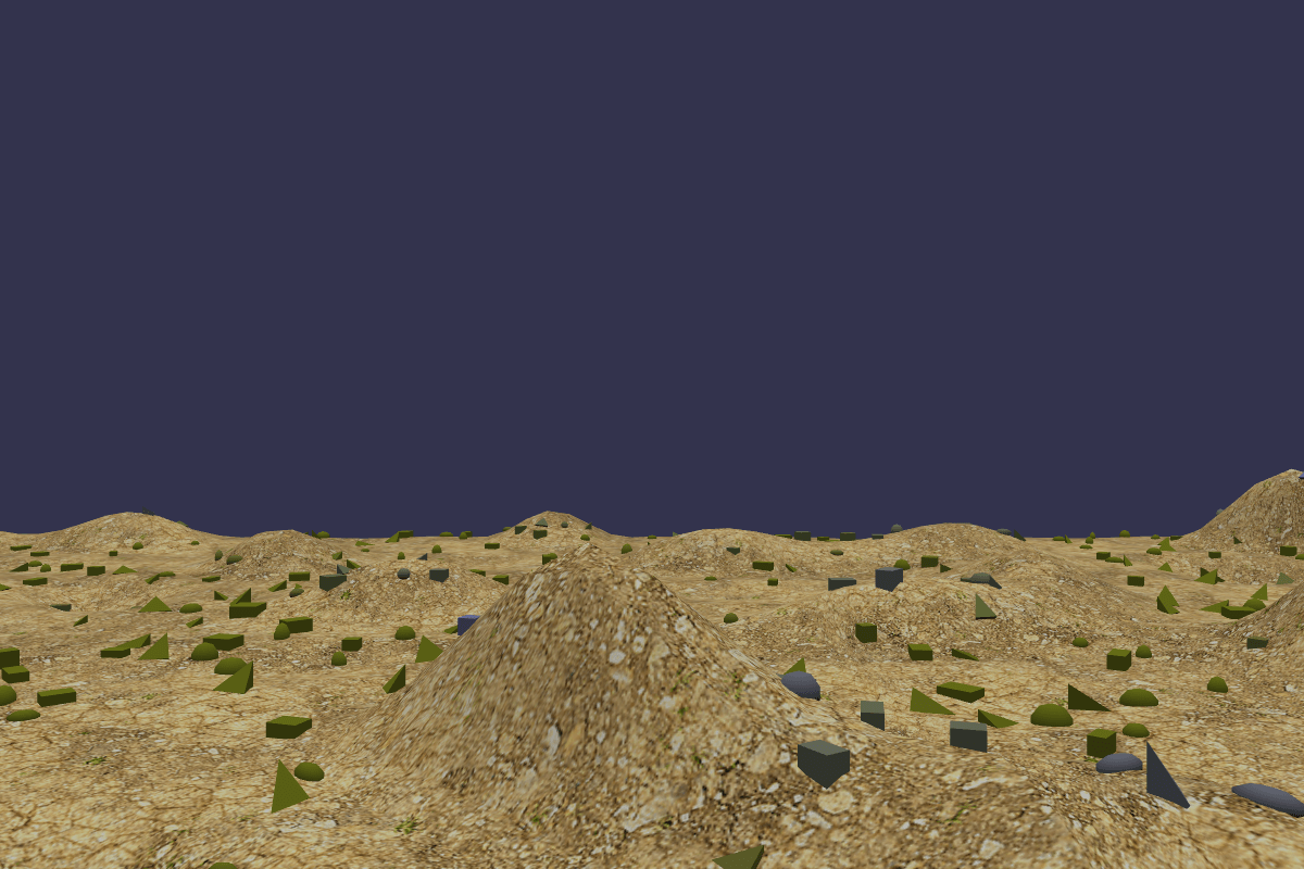 Adding Objects to a Dynamic Terrain