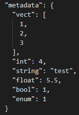 custom attributes as metadata