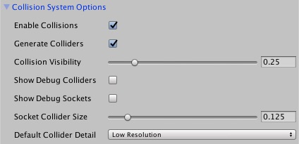 Collision Options